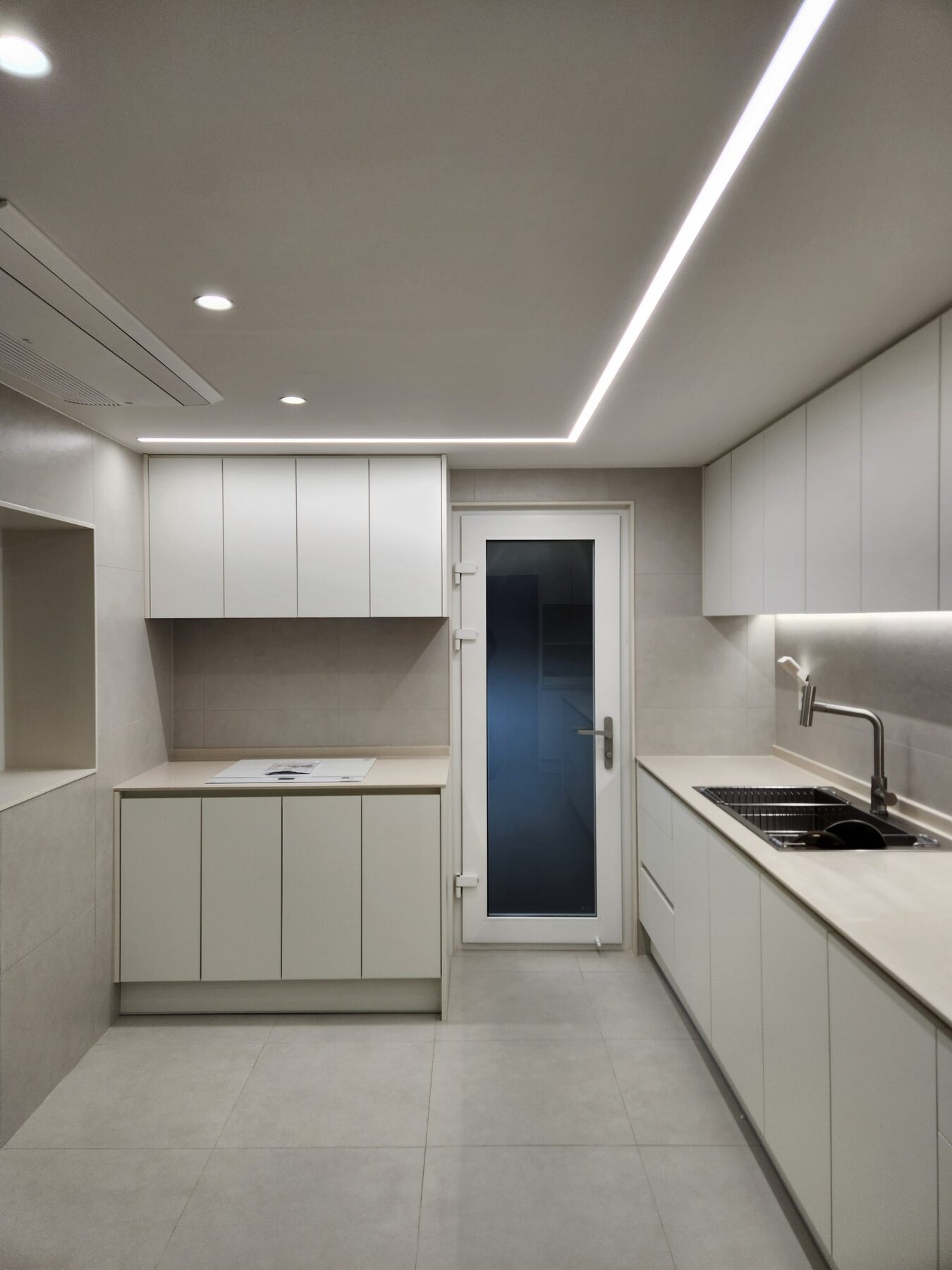 주택 리모델링 완공 주방 정면